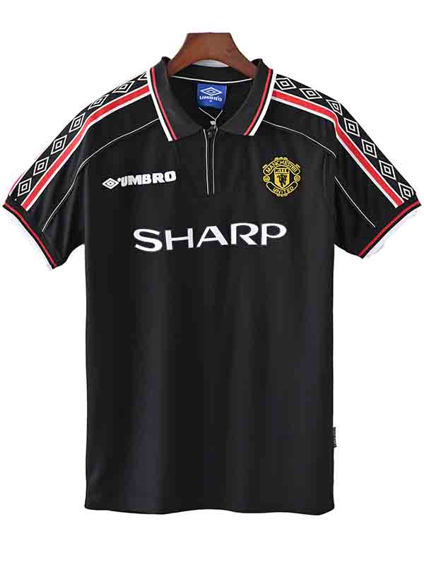 Manchester united third jersey mens retro shirt 1998-1999